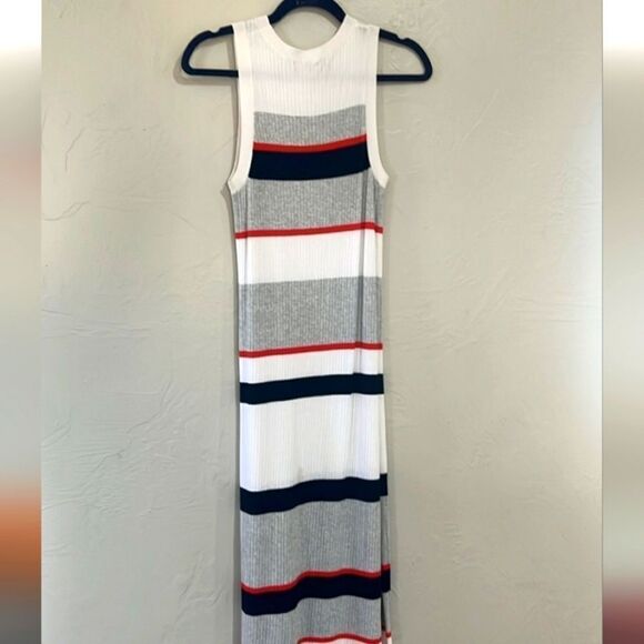 NWOT BANANA REPUBLIC Ribbed Sleeveless Knit Dress Small - Picture 3 of 6